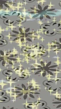 Benzersiz dijital animasyon tarzı grafikleri olan yaratıcı ortam tasarımı için yenilikçi hareket dokusu