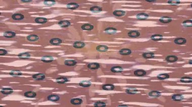 Organik desenli yüzey giriş stili video film sanatı ile soyut arkaplan tasarımı