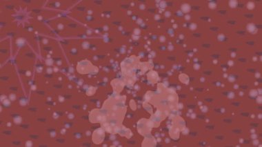 Yaratıcı video düzenleme film arkaplan tasarımı için minimalist organik hareket grafikleri