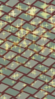 Benzersiz dijital animasyon tarzı grafikleri olan yaratıcı ortam tasarımı için yenilikçi hareket dokusu