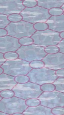 Organik desenli yüzey giriş stili video film sanatı ile soyut arkaplan tasarımı