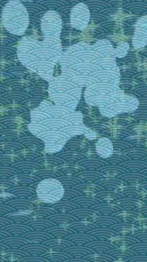 Profesyonel video projeleri sanat tarzı için organik hareketli arkaplan tasarımı