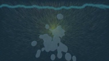 Lüks hareket tasarımı üst düzey video projeleri ve dijital sanat için zarif, pürüzsüz bir dokusu var.