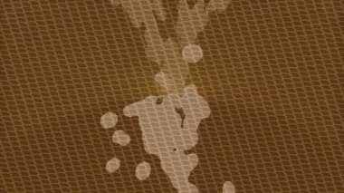 Benzersiz dijital animasyon tarzı grafikleri olan yaratıcı ortam tasarımı için yenilikçi hareket dokusu