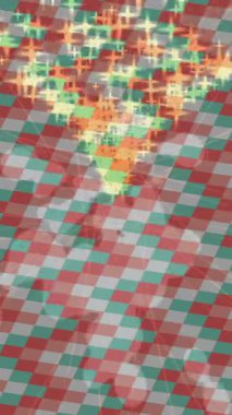 Dijital doku yüzey tasarım biçimi ile modern video animasyonu için gelişmiş hareket grafikleri