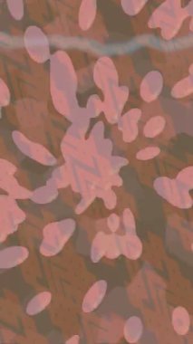 Benzersiz video giriş tasarımı projeleri için detaylı yüzey kalıbı film animasyon stili grafik girişi