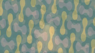 Soyut hareket desenli fütüristik video üretimi için dinamik dijital arkaplan