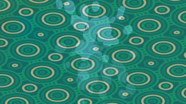 Dijital doku yüzey tasarım biçimi ile modern video animasyonu için gelişmiş hareket grafikleri