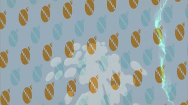 Organik desenli yüzey giriş stili video film sanatı ile soyut arkaplan tasarımı