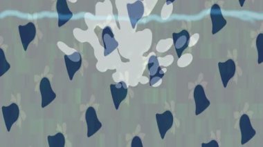 Yaratıcı video düzenleme film arkaplan tasarımı için minimalist organik hareket grafikleri