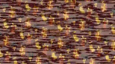 Benzersiz hareket dokusu tasarım sanatı ile profesyonel video düzenleme için modern soyut grafikler