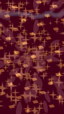 Benzersiz hareket dokusu tasarım sanatı ile profesyonel video düzenleme için modern soyut grafikler