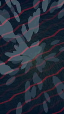 Benzersiz dijital animasyon tarzı grafikleri olan yaratıcı ortam tasarımı için yenilikçi hareket dokusu