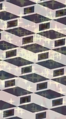 Benzersiz dijital animasyon tarzı grafikleri olan yaratıcı ortam tasarımı için yenilikçi hareket dokusu