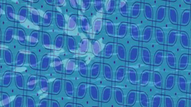 Lüks hareket projeleri için soyut tasarım stili animasyonu olan üst düzey dijital doku