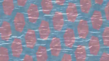 Benzersiz hareket dokusu tasarım sanatı ile profesyonel video düzenleme için modern soyut grafikler