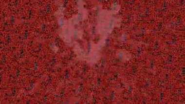 Modern medya üretimi için fütüristik dijital soyut doku sinematik tarz hareketli grafik ögesi