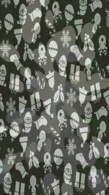 Organik desenli yüzey giriş stili video film sanatı ile soyut arkaplan tasarımı