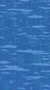 Soyut hareket desenli fütüristik video üretimi için dinamik dijital arkaplan