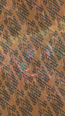 Estetik doku arkaplan tasarımı renkli hareket grafikleri ile moda film giriş profosyoneli