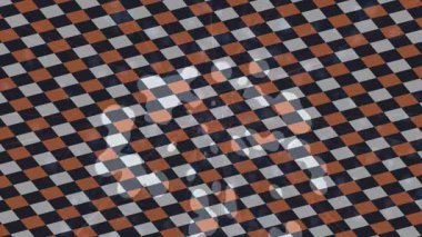 Dijital doku yüzey tasarım biçimi ile modern video animasyonu için gelişmiş hareket grafikleri