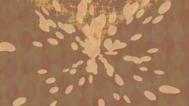 Benzersiz video giriş tasarımı projeleri için detaylı yüzey kalıbı film animasyon stili grafik girişi