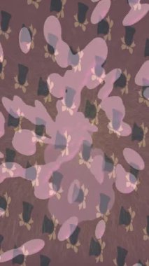 Benzersiz video giriş tasarımı projeleri için detaylı yüzey kalıbı film animasyon stili grafik girişi