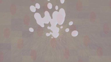 Soyut hareket desenli fütüristik video üretimi için dinamik dijital arkaplan