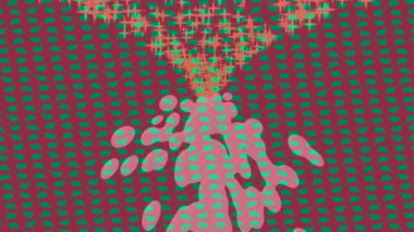 Benzersiz hareket dokusu tasarım sanatı ile profesyonel video düzenleme için modern soyut grafikler