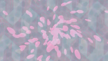 Soyut hareket desenli fütüristik video üretimi için dinamik dijital arkaplan