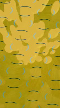 Benzersiz video giriş tasarımı projeleri için detaylı yüzey kalıbı film animasyon stili grafik girişi