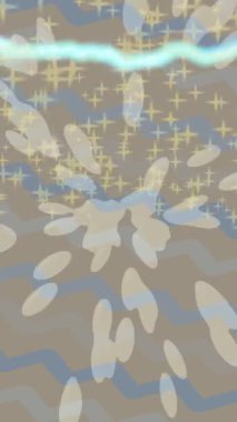 Benzersiz hareket grafikleri tasarım sanatına sahip yaratıcı film üretimi için özet bir arkaplan