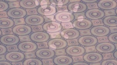 Soyut hareket desenli fütüristik video üretimi için dinamik dijital arkaplan