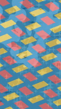 Lüks hareket projeleri için soyut tasarım stili animasyonu olan üst düzey dijital doku