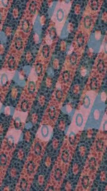 Soyut hareket desenli fütüristik video üretimi için dinamik dijital arkaplan