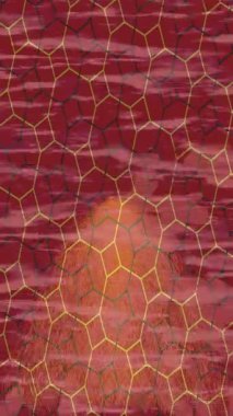 Profesyonel video projeleri sanat tarzı için organik hareketli arkaplan tasarımı