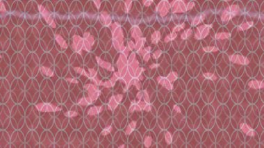 Organik desenli yüzey giriş stili video film sanatı ile soyut arkaplan tasarımı