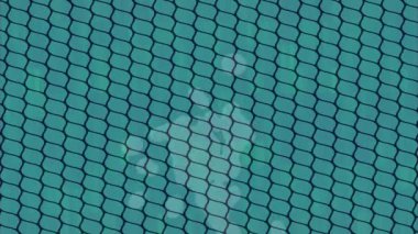 Benzersiz dijital animasyon tarzı grafikleri olan yaratıcı ortam tasarımı için yenilikçi hareket dokusu