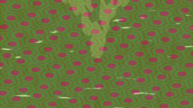 Dijital doku yüzey tasarım biçimi ile modern video animasyonu için gelişmiş hareket grafikleri