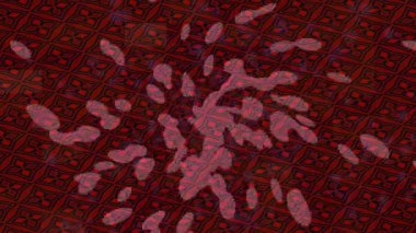 Lüks hareket projeleri için soyut tasarım stili animasyonu olan üst düzey dijital doku