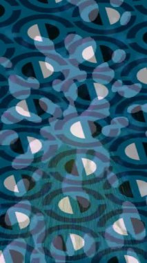 Benzersiz hareket dokusu tasarım sanatı ile profesyonel video düzenleme için modern soyut grafikler