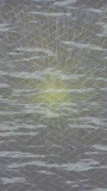 Benzersiz video giriş tasarımı projeleri için detaylı yüzey kalıbı film animasyon stili grafik girişi