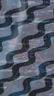 Dijital doku yüzey tasarım biçimi ile modern video animasyonu için gelişmiş hareket grafikleri