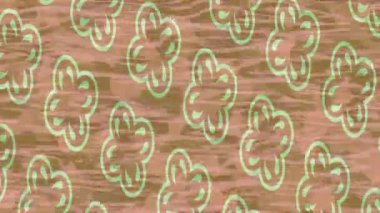 Organik desenli yüzey giriş stili video film sanatı ile soyut arkaplan tasarımı