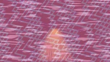 Soyut hareket desenli fütüristik video üretimi için dinamik dijital arkaplan