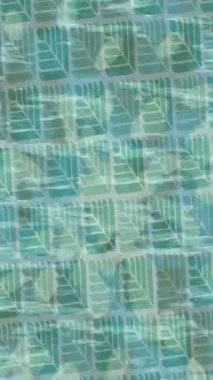 Organik desenli yüzey giriş stili video film sanatı ile soyut arkaplan tasarımı