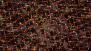 Modern medya üretimi için fütüristik dijital soyut doku sinematik tarz hareketli grafik ögesi