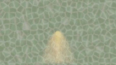 Organik desenli yüzey giriş stili video film sanatı ile soyut arkaplan tasarımı