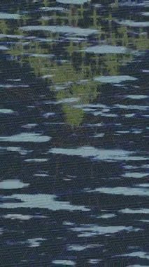 Soyut hareket desenli fütüristik video üretimi için dinamik dijital arkaplan