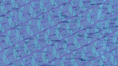 Benzersiz video giriş tasarımı projeleri için detaylı yüzey kalıbı film animasyon stili grafik girişi